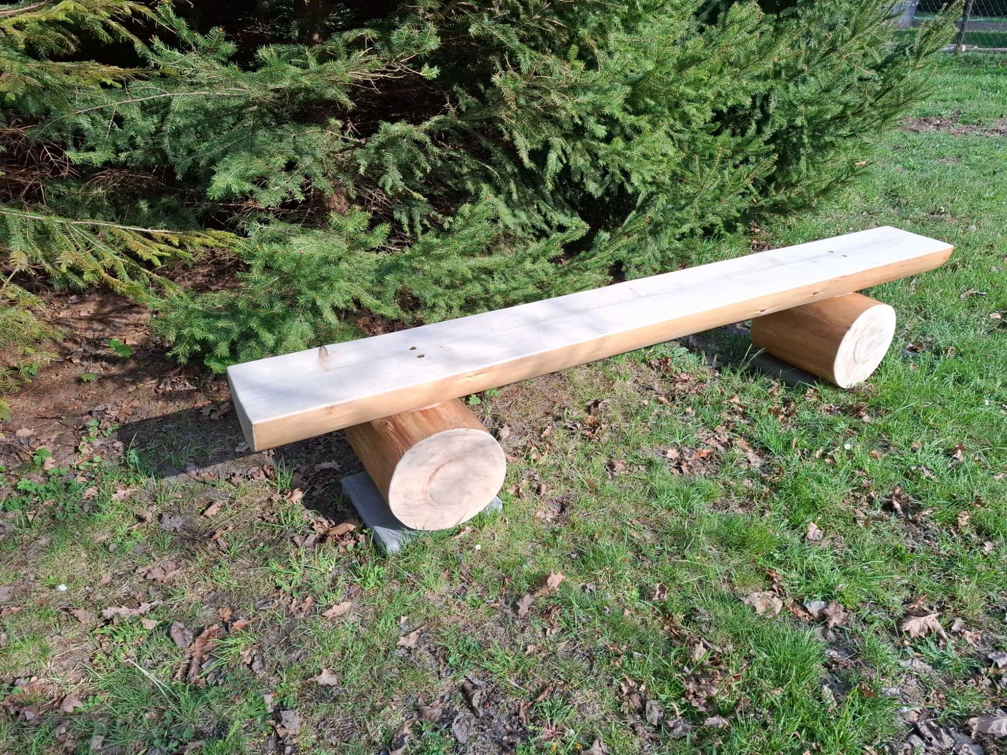 Ławka Ogniskowa z Bala 250cm