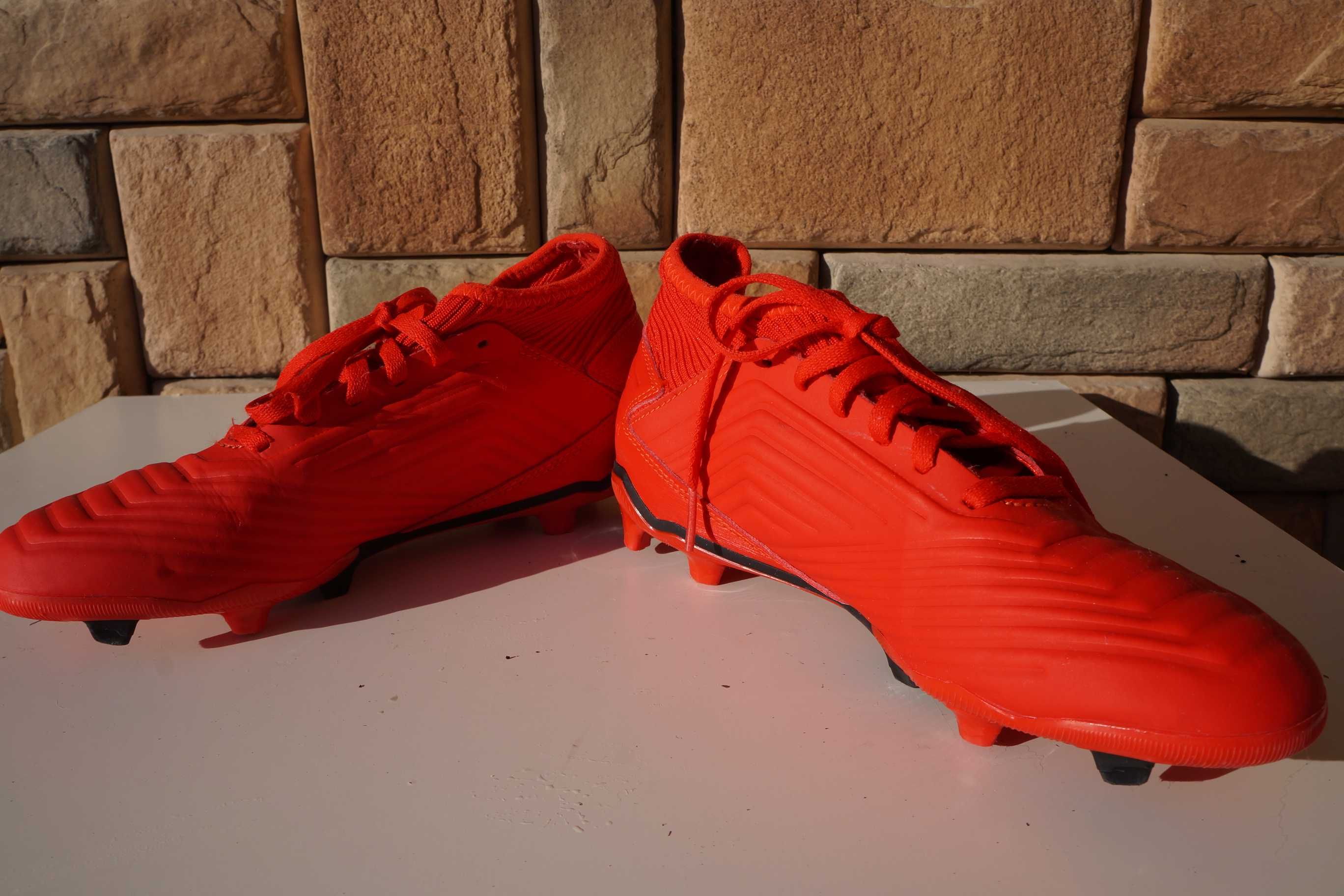 Buty piłkarskie korki Adidas Predator 19.3 czerwone - 36 2/3