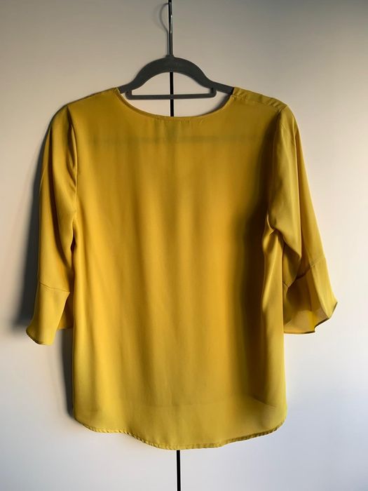 Blusa amarelo mostarda Tam.36