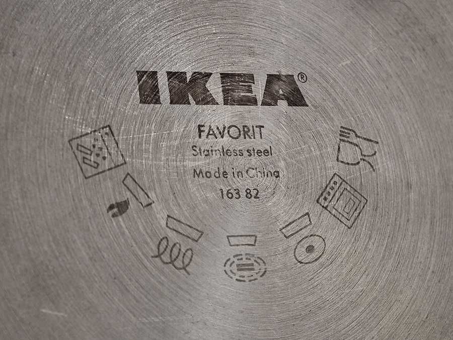 Garnek IKEA Favorit 22cm o pojemności 5,5l, do indukcji
