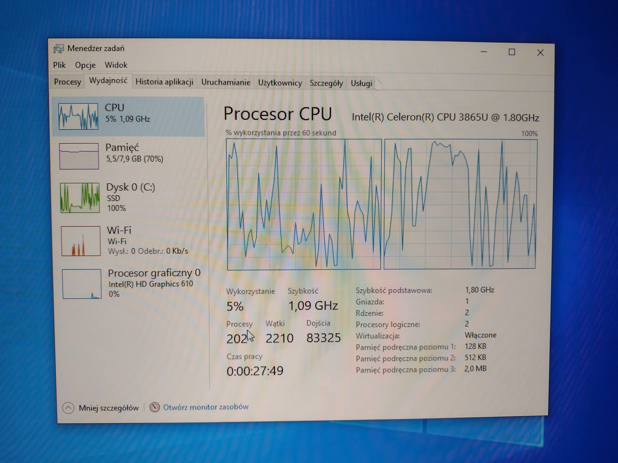 Komputer MSI  zintegrowany z monitorem