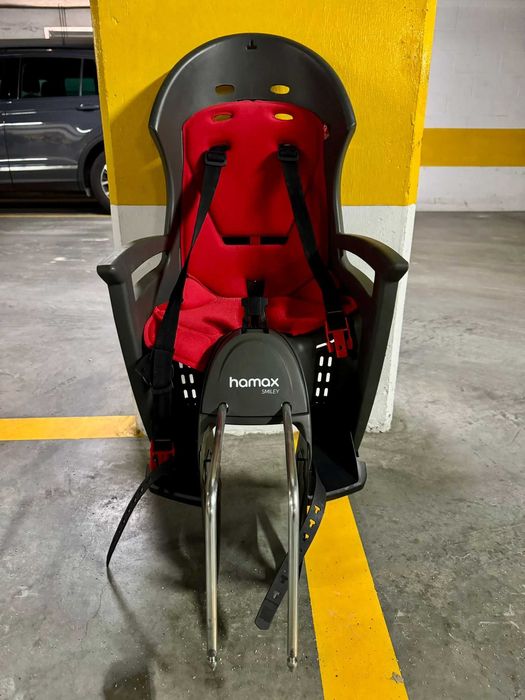 Porta-Criança de Bicicleta HAMAX Smiley – Em Excelente Estado