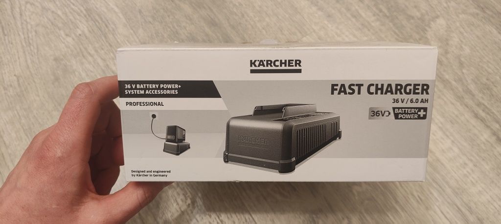 Nowa Szybka ładowarka KARCHER Battery Power+ 36/60