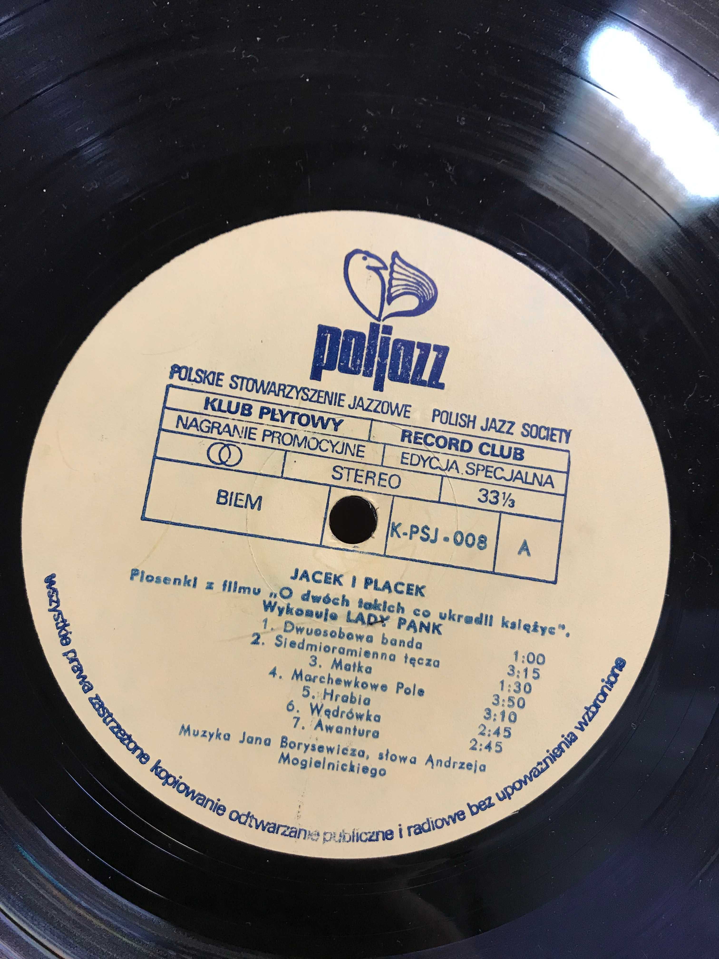 Lady Pank O dwóch takich co ukradli księżyc winyl I wydanie 1986r.