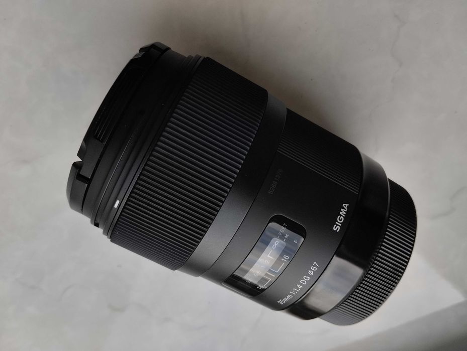 Об'єктив Sigma AF 35mm f/1,4 ART- Canon, як Новий