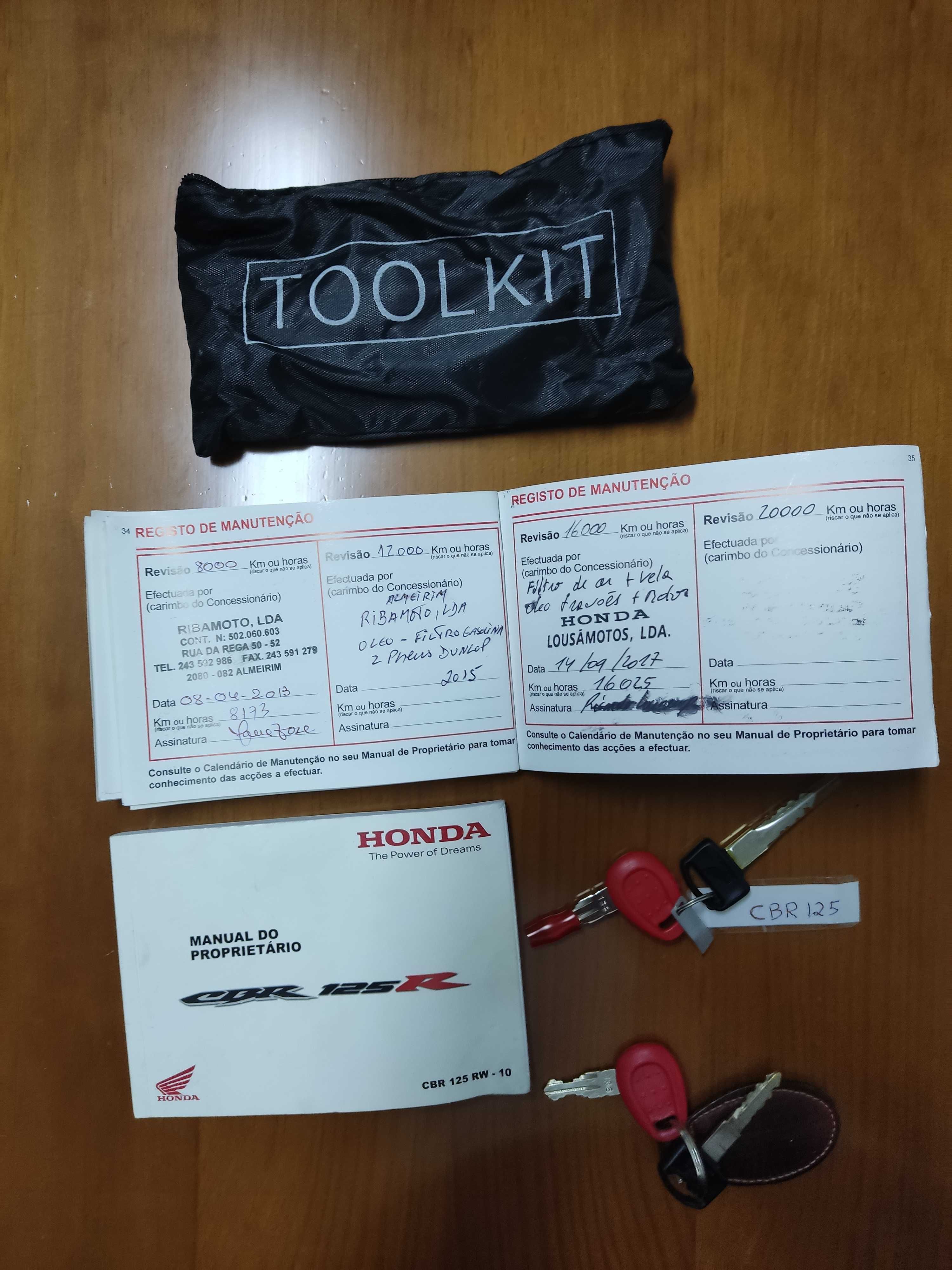 Honda Cbr 125, muito bom estado