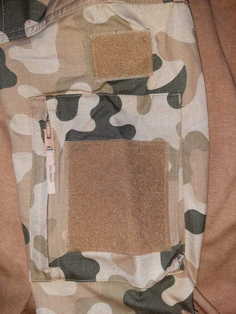 KoszuloBluza Pod Kamizelkę CombatShirt Kamuflaż Pustynny Nowa M/XL