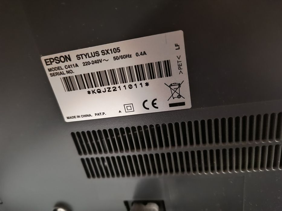 Drukarka że skanerem 3w1 Epson stylus SX105 tanie tusze