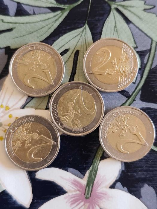 moedas colecionáveis 2 euros..