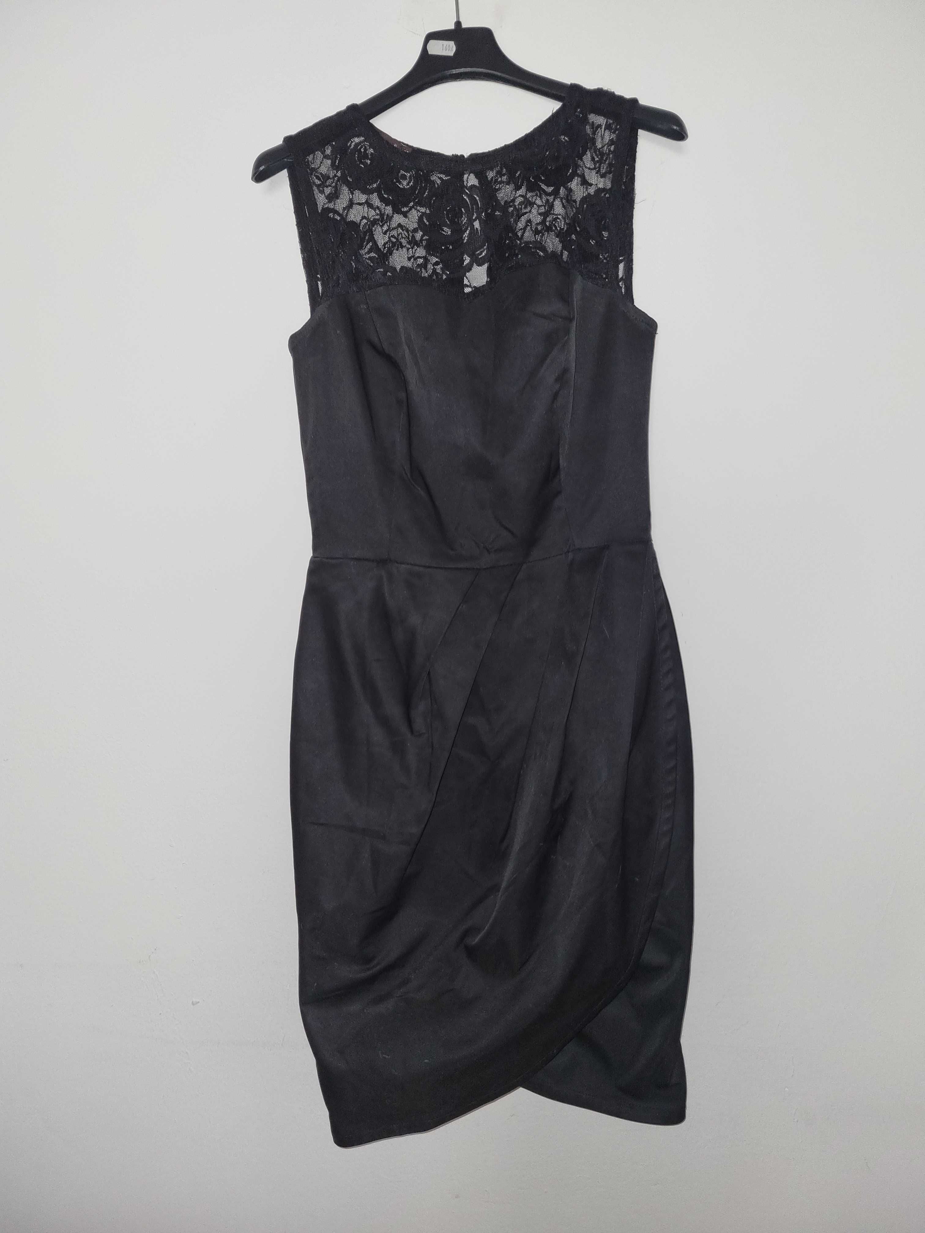 Elegancka sukienka z koronką Feema, rozmiar 36