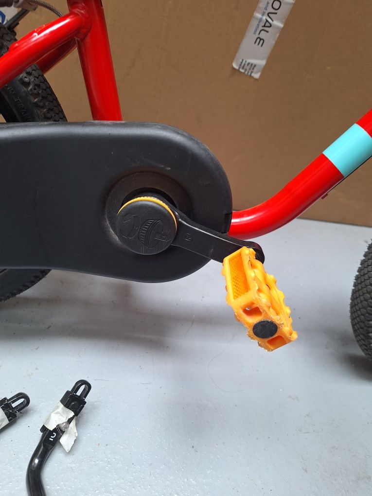 Bicicleta de criança btwin disco ver 100 roda 14