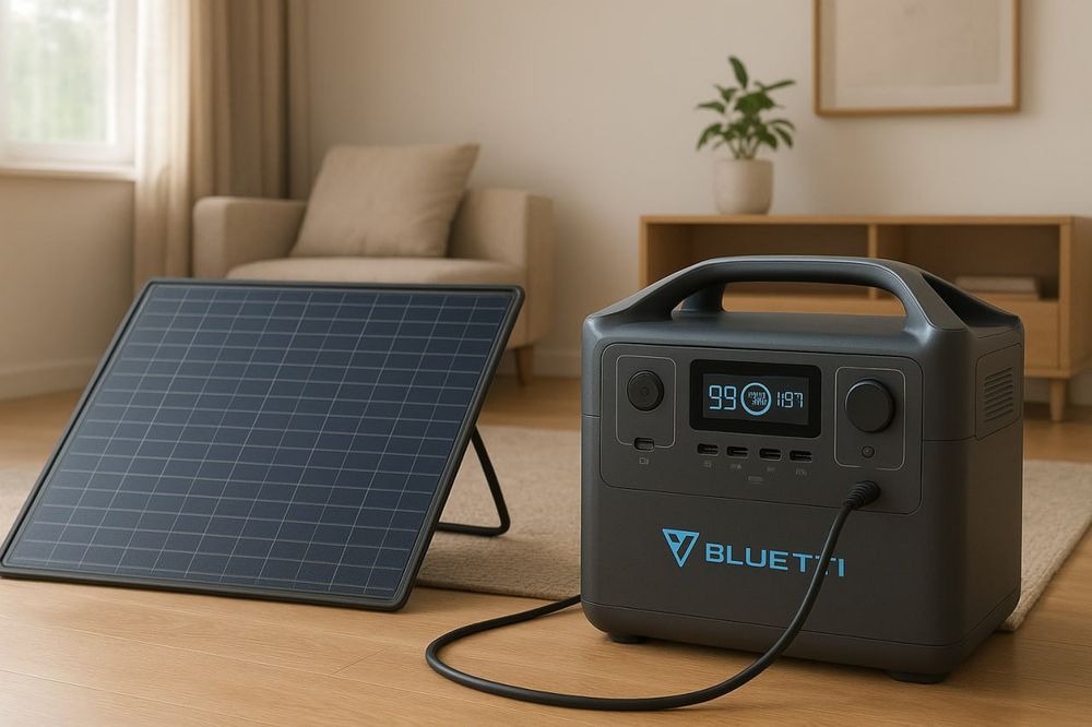 Подключение зарядных станций Bluetti в квартире