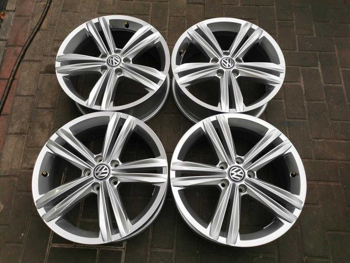 5x112 Alufelgi R18 VW TIGUAN Passat B8 Arteon 5NA ET43 7j jak NOWE