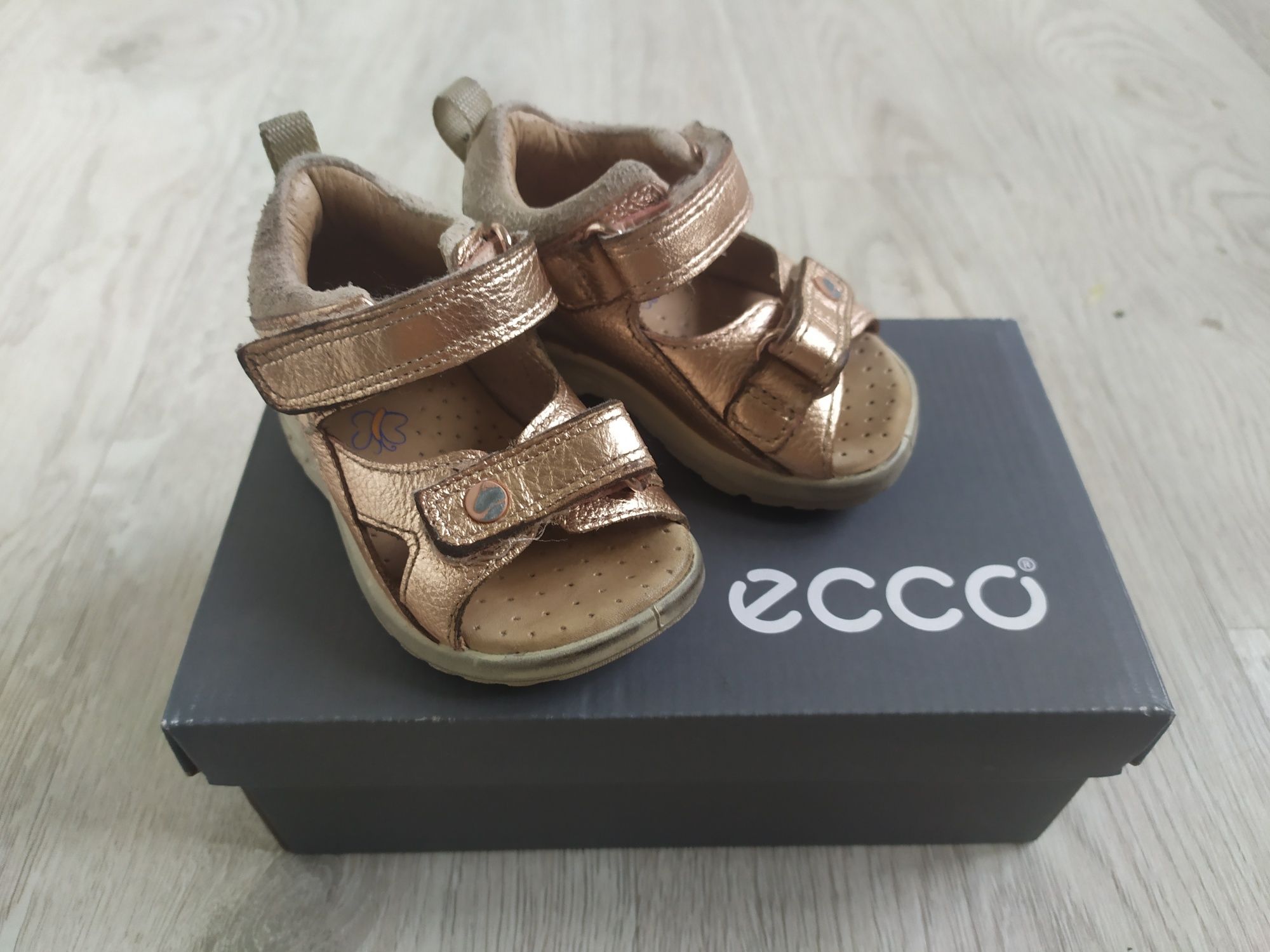 Sandały dziecięce dziewczęce Ecco