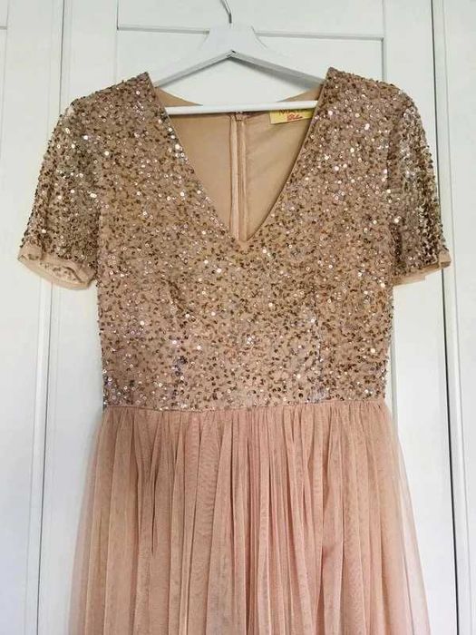 długa maxi sukienka Maya petite XS 34 maxi