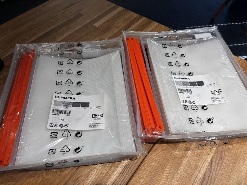 Organizer na dokumenty Ikea Summera A4 x 2 komplety