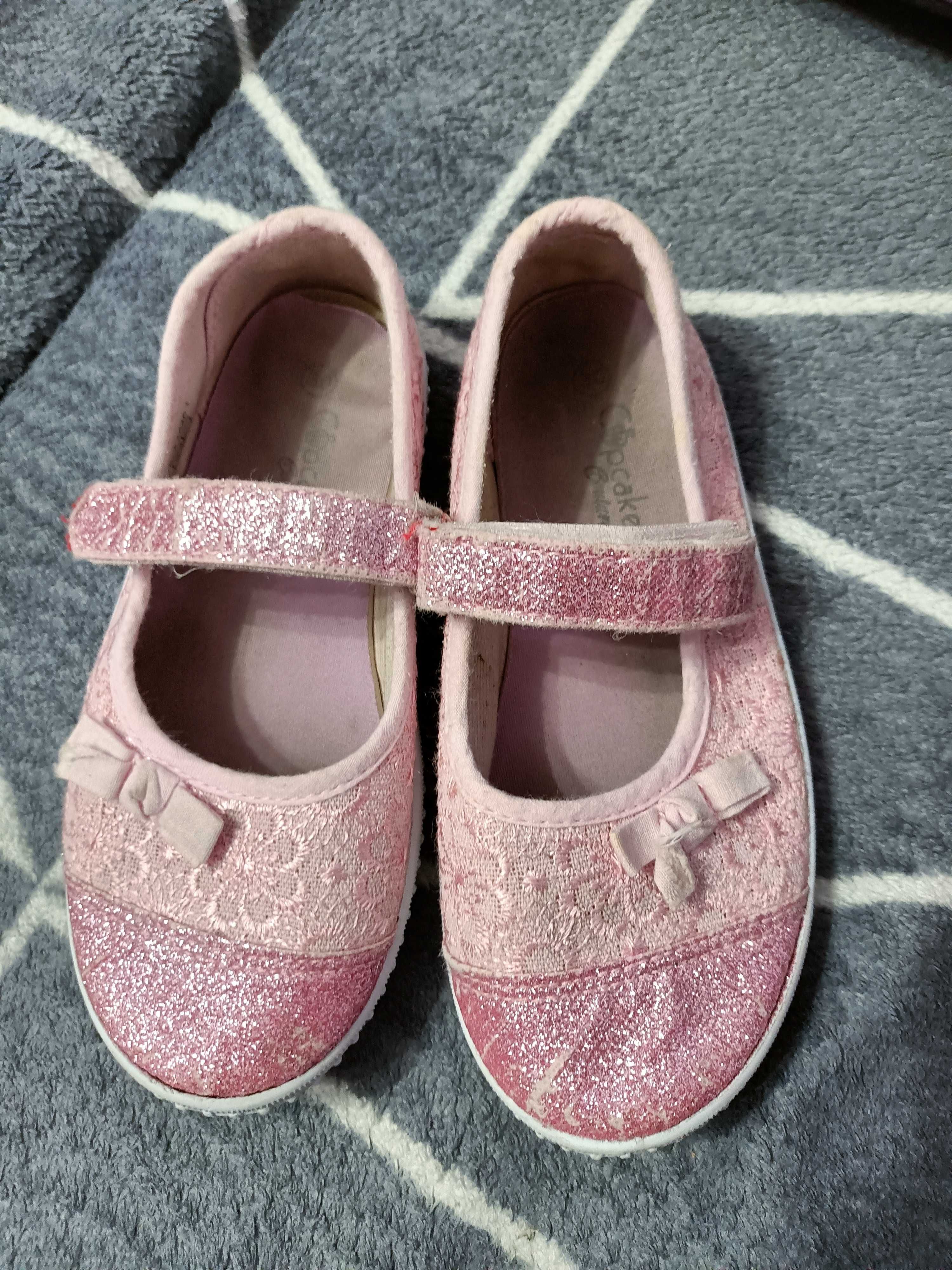 Buty różowe dziewczęce