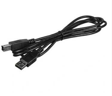 2szt. x Kabel do drukarki, faksu 2.0 USB A-B uzywany (1,5-2m) czarny