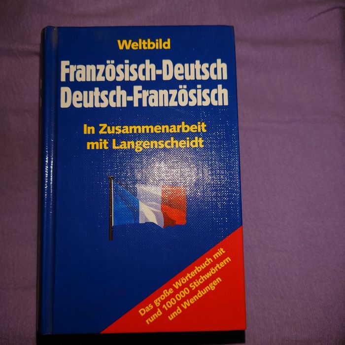 Słownik niemiecko-francuski, francusko-niemiecki