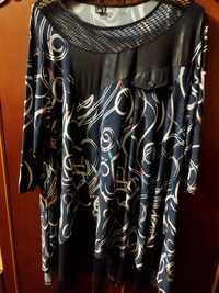 Нова Батал Нарядна жіноча блузка, кофта розмір 60-62