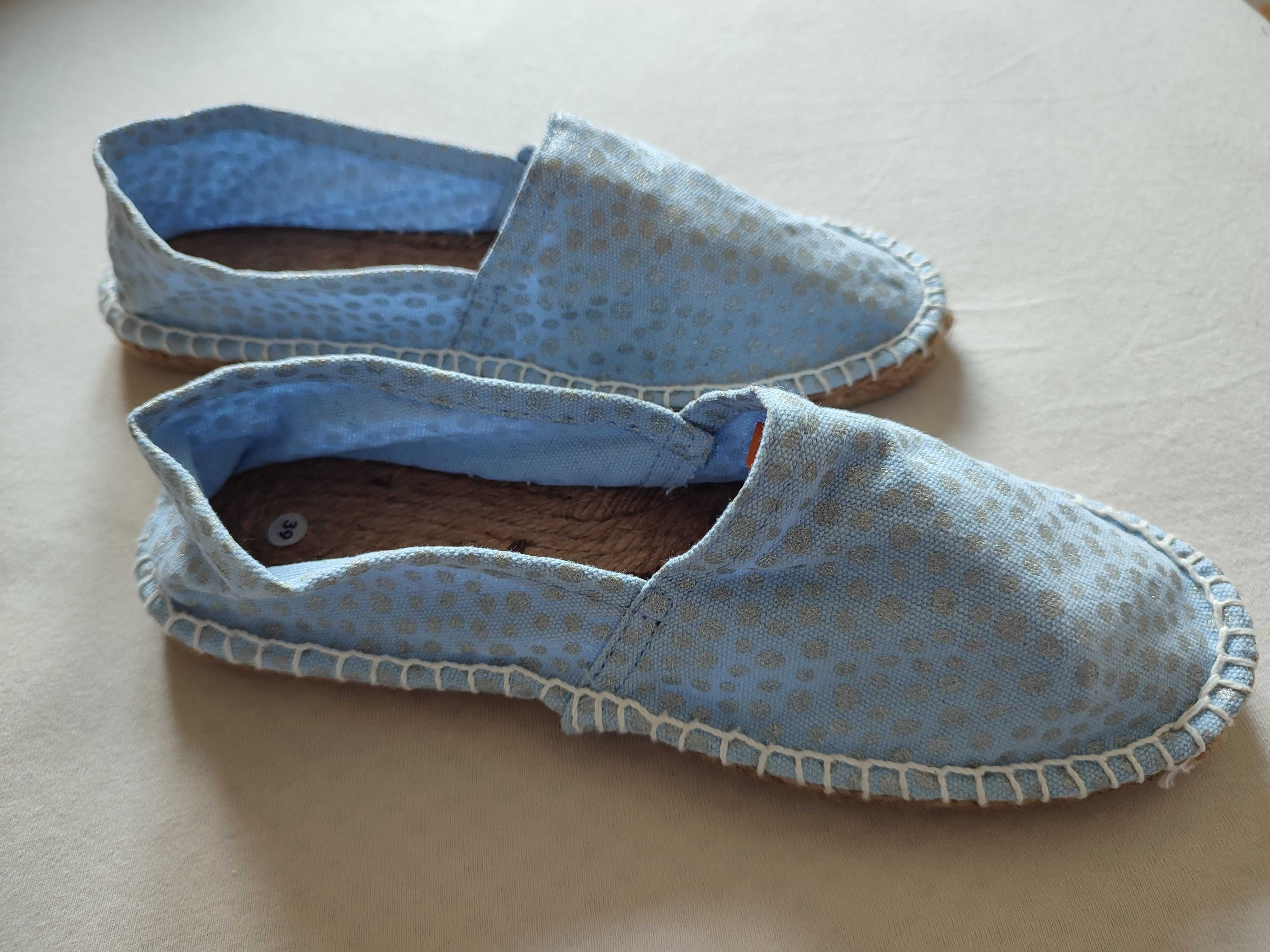Espadryle damskie. Rozmiar 39. Stan idealny!
