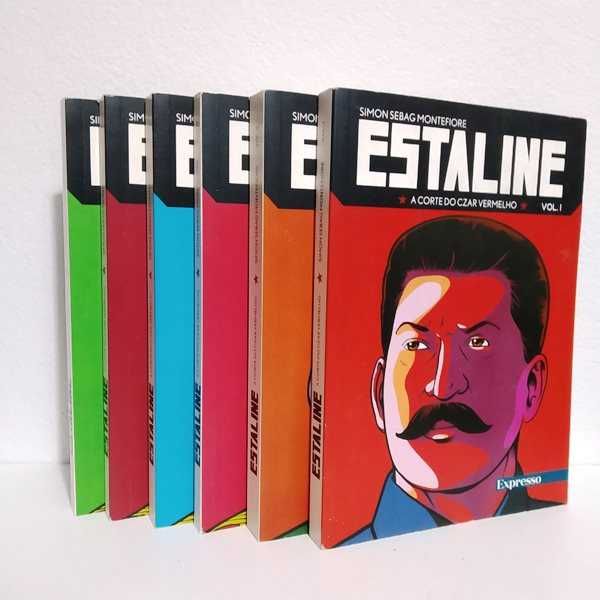 Estaline A Corte do Czar Vermelho 6 volumes novos