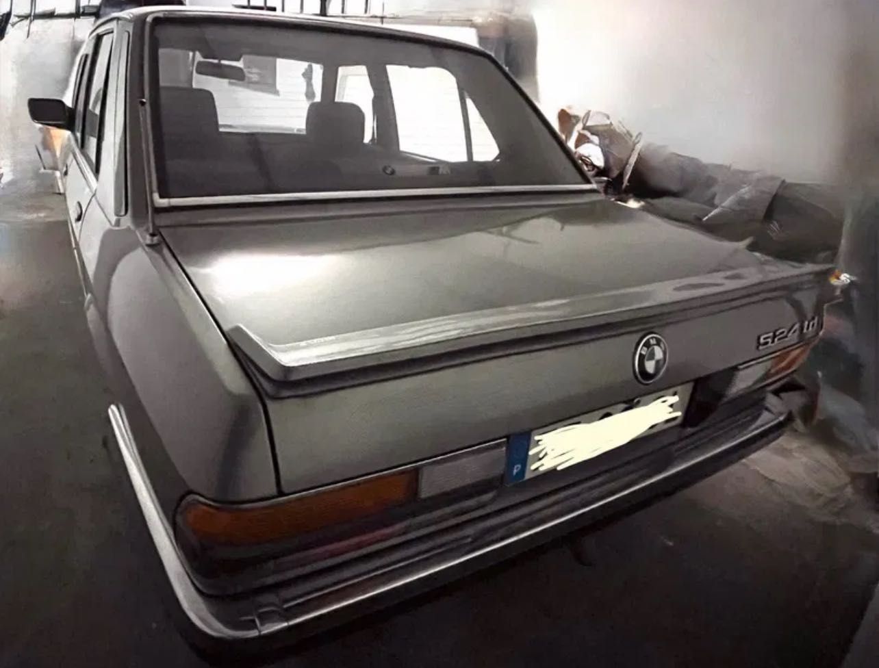 BMW 524td, viatura classica de 1985