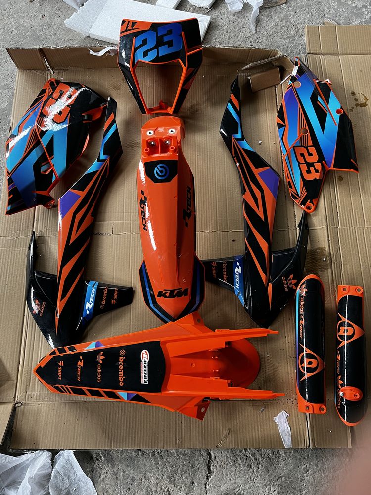 Kit plasticos ktm personalizados