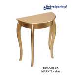 Konsolka złota lub srebrna Markiz