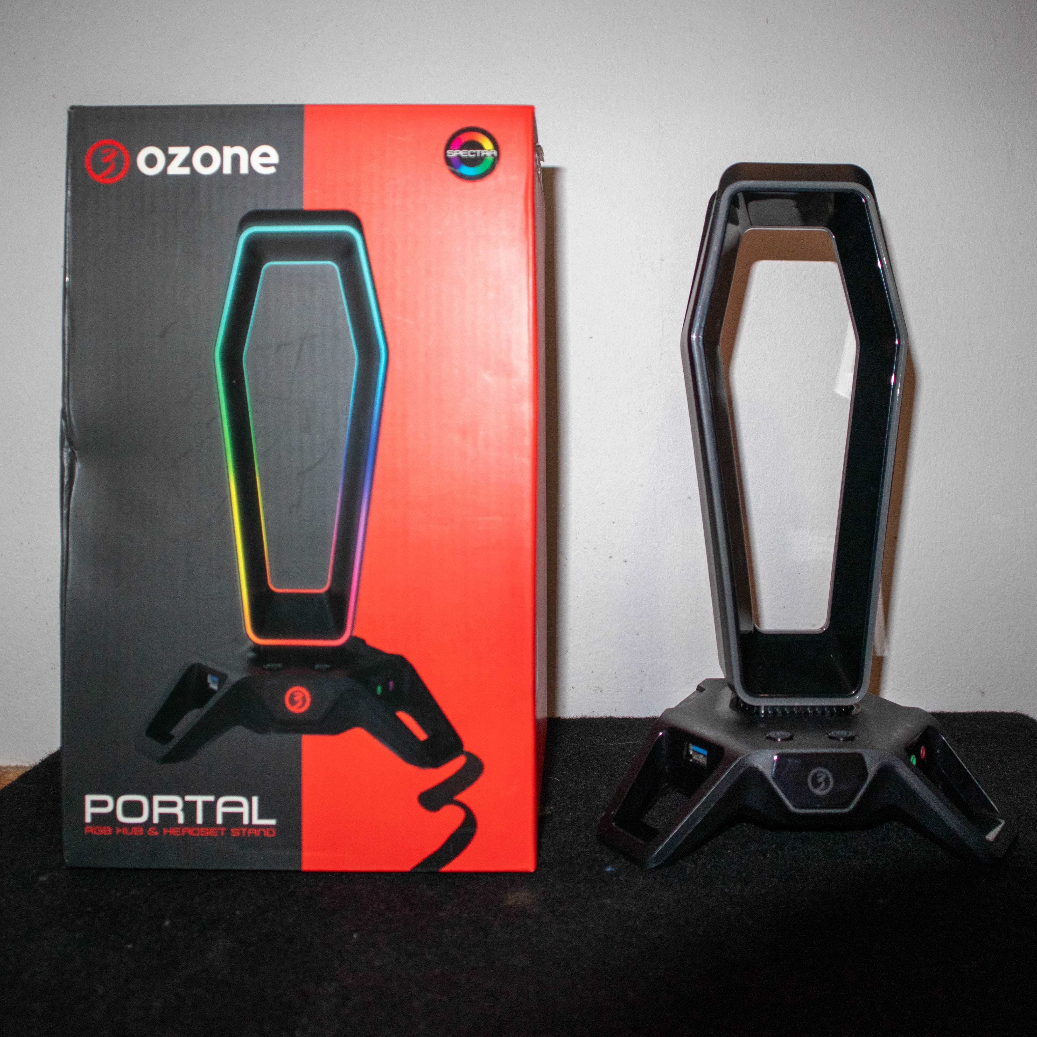 Suporte para Headset Ozone Portal RGB – Como novo