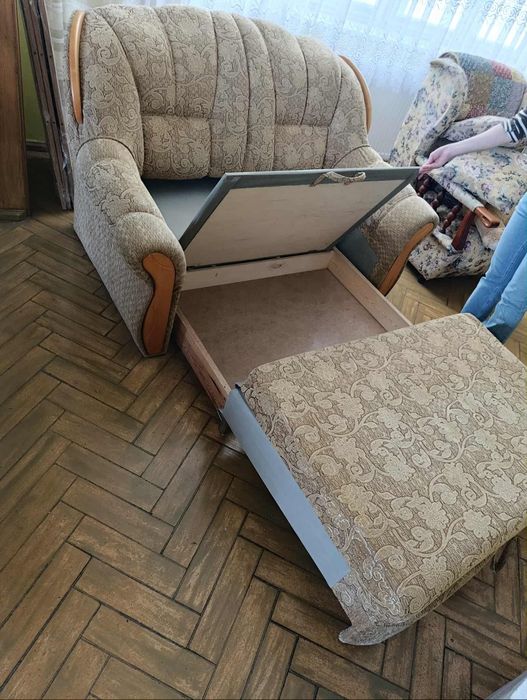 KANAPA rozkladana z funkcją spania