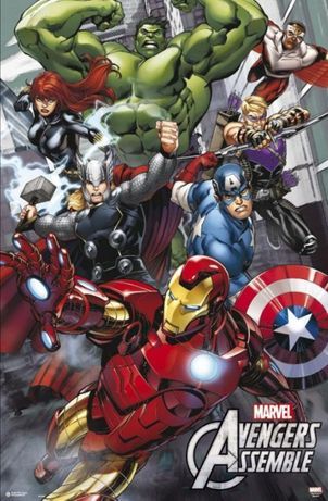 Poster novos SUPERMAN & Avengers