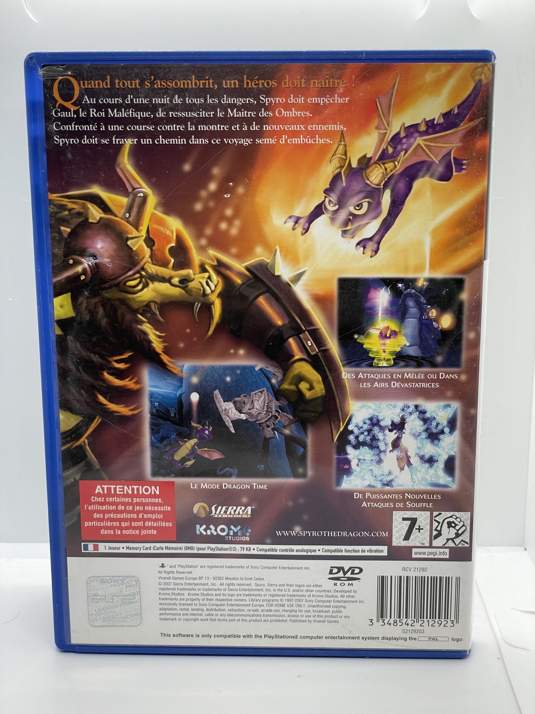 The Legend of Spyro The Eternal Night PS2 PlayStation 2 Po Angielsku