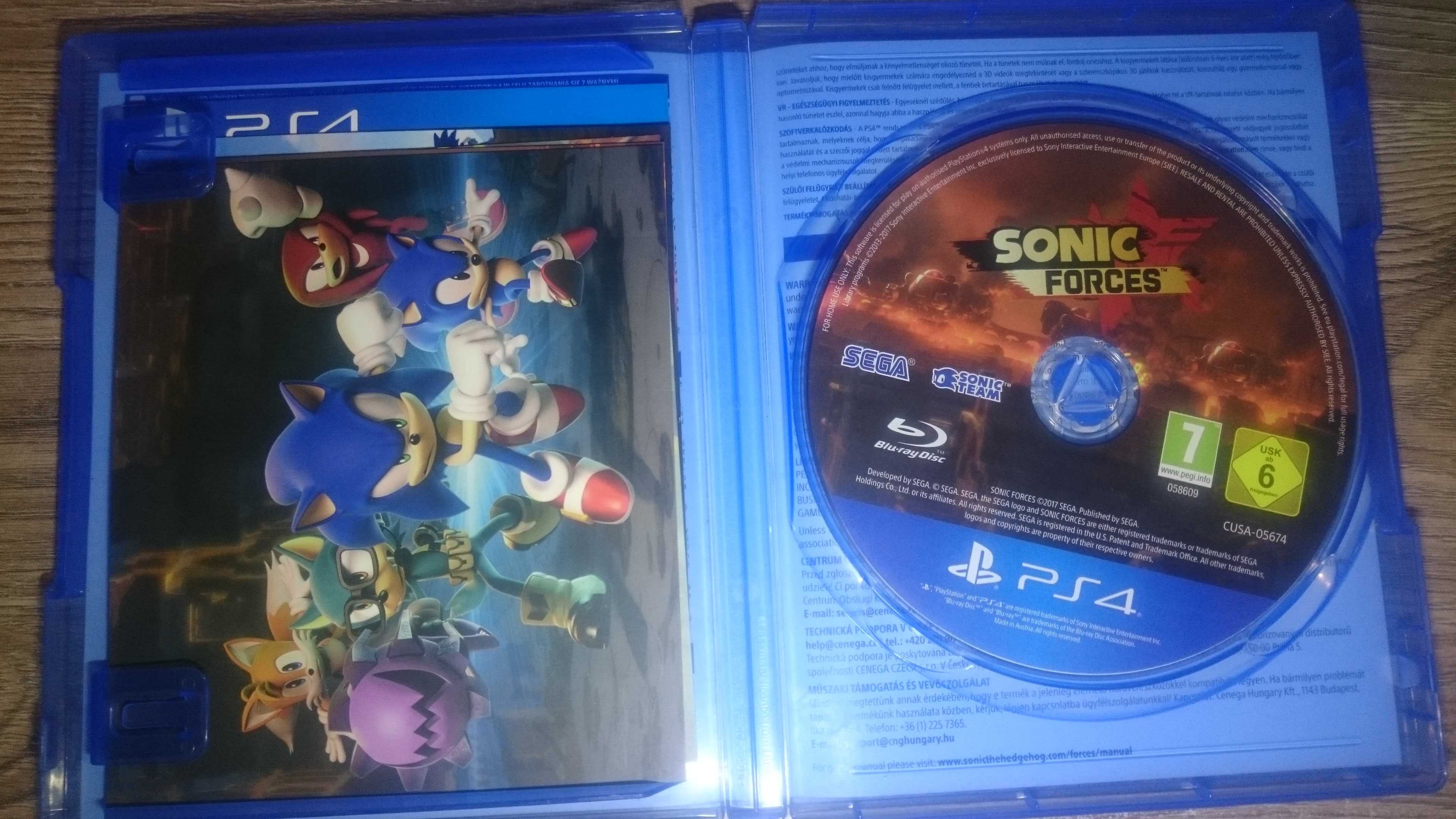 Sonic Forces Bonus Ed. ps4 playstation 4 ratchet clank rayman lego