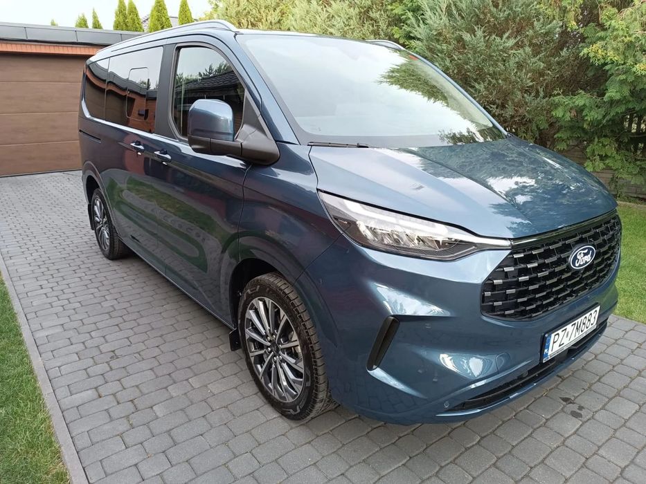 Ford Tourneo Custom 2.0 tdci 150 km, 8 miejsc, panorama, kamera 360, elektryczne drzwi
