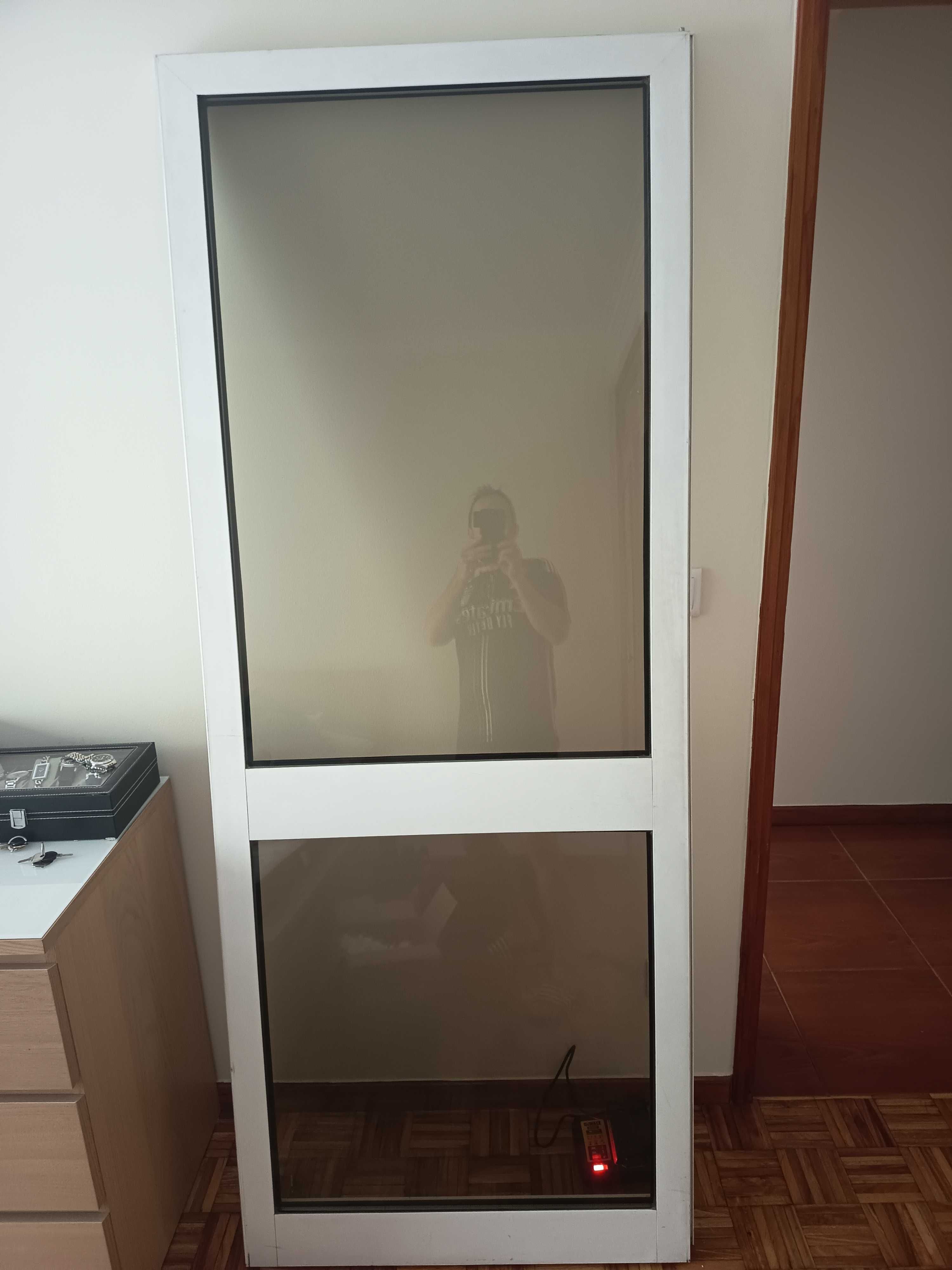 Portas de varanda vidro duplo