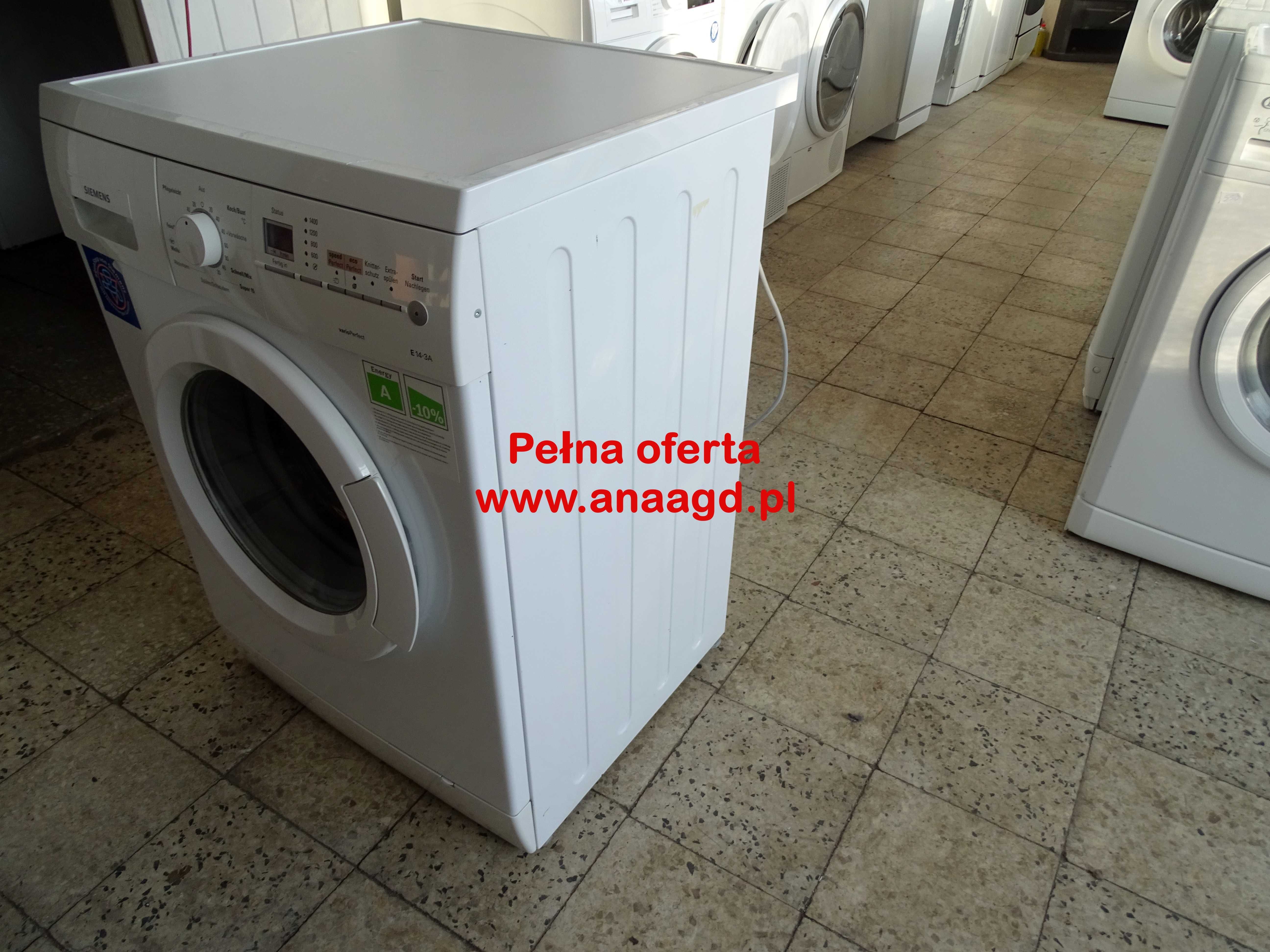 Pralka SIEMENS E 14-3A WM 14E3A3 A++ GWARANCJA! Duży Wybór Sprzętu AGD