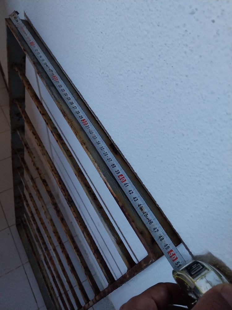 Grelha em ferro 50 x 100