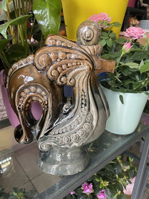 Статуетки, лембик, штоф, кераміка, майоліка.