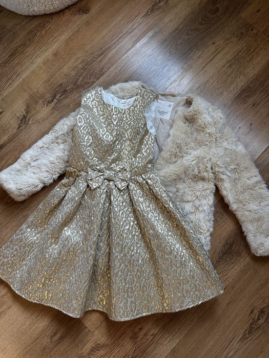 Шубка + плаття 9 років