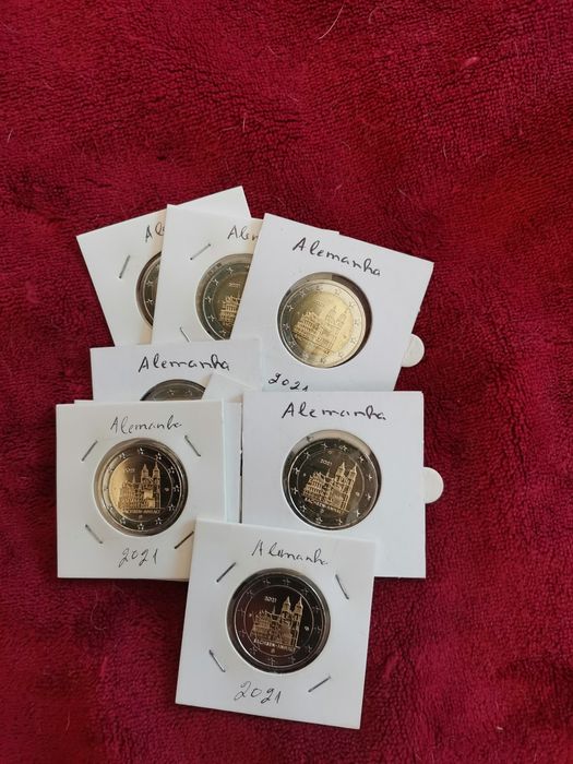 Moeda comemorativa UNC 2€ - Alemanha 2021