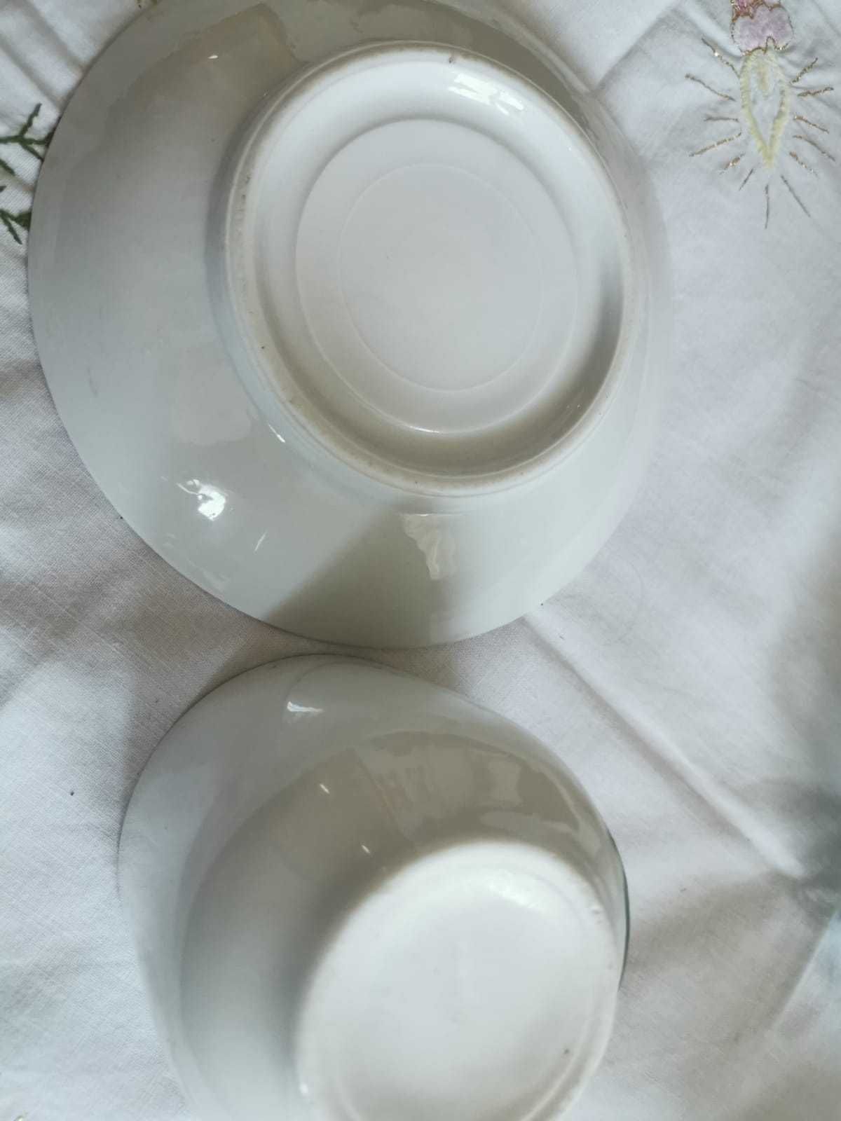 Stara porcelana filiżanki okazja cudo zestaw 3szt home do kawy zestaw
