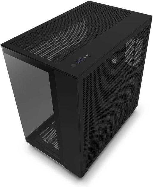 Корпус NZXT H9 Flow Edition ATX Mid Tower  All Black/Matte White