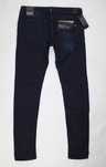 Damskie jeansy Replay Luz - Power Stretch - granatowe rurki - W26/L32