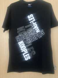 Kooples - T-shirt męski czarny rozm. S