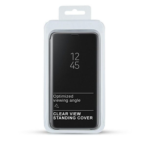 Etui Clear View Samsung S21 Ultra Czarny/Black