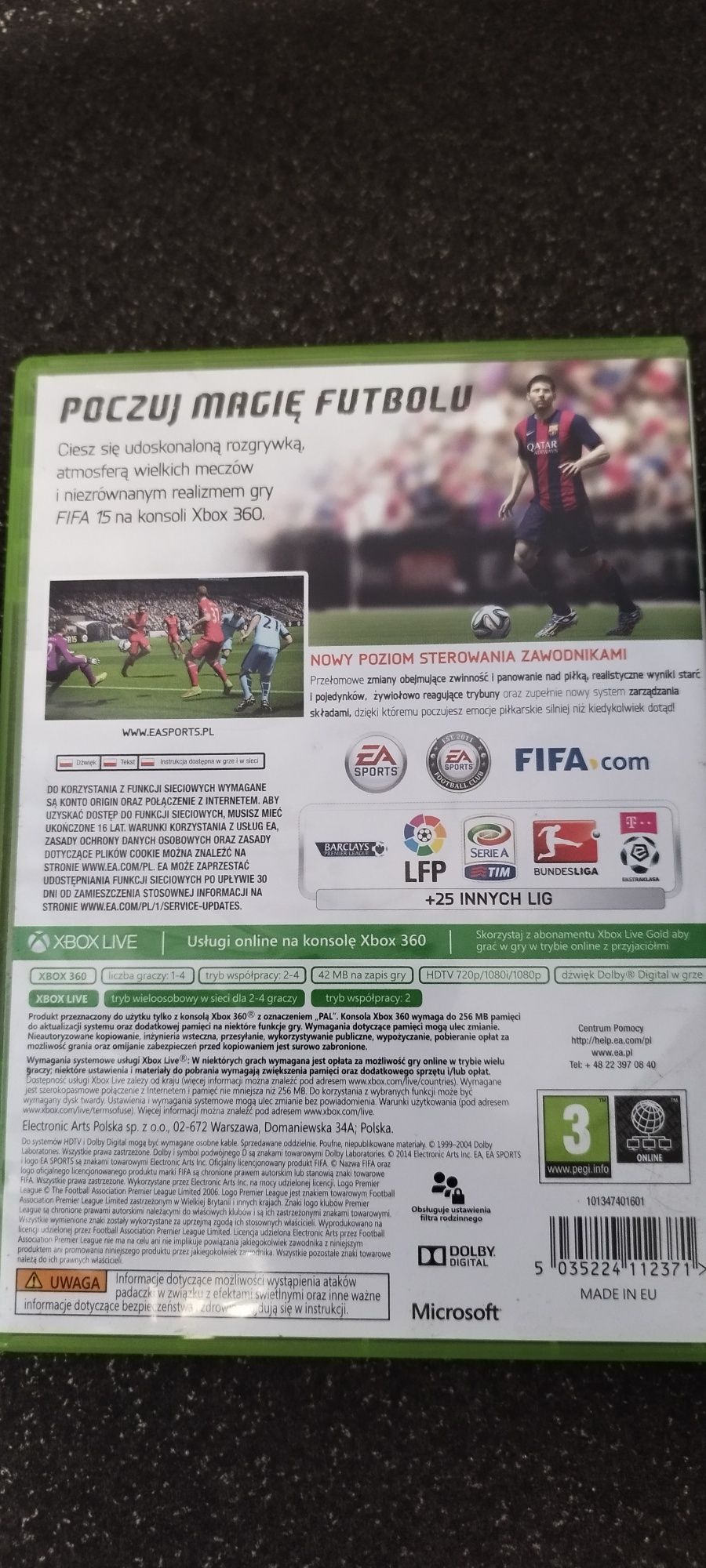 FIFA 15, Xbox 360, PL