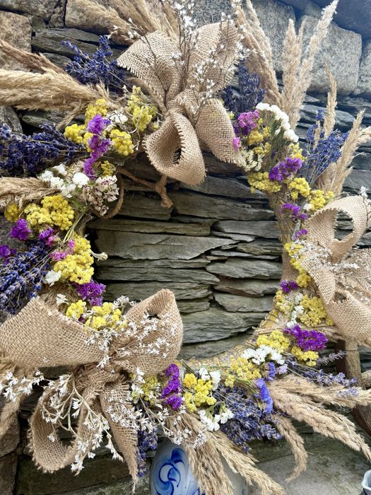 Wianek naturalny handmade