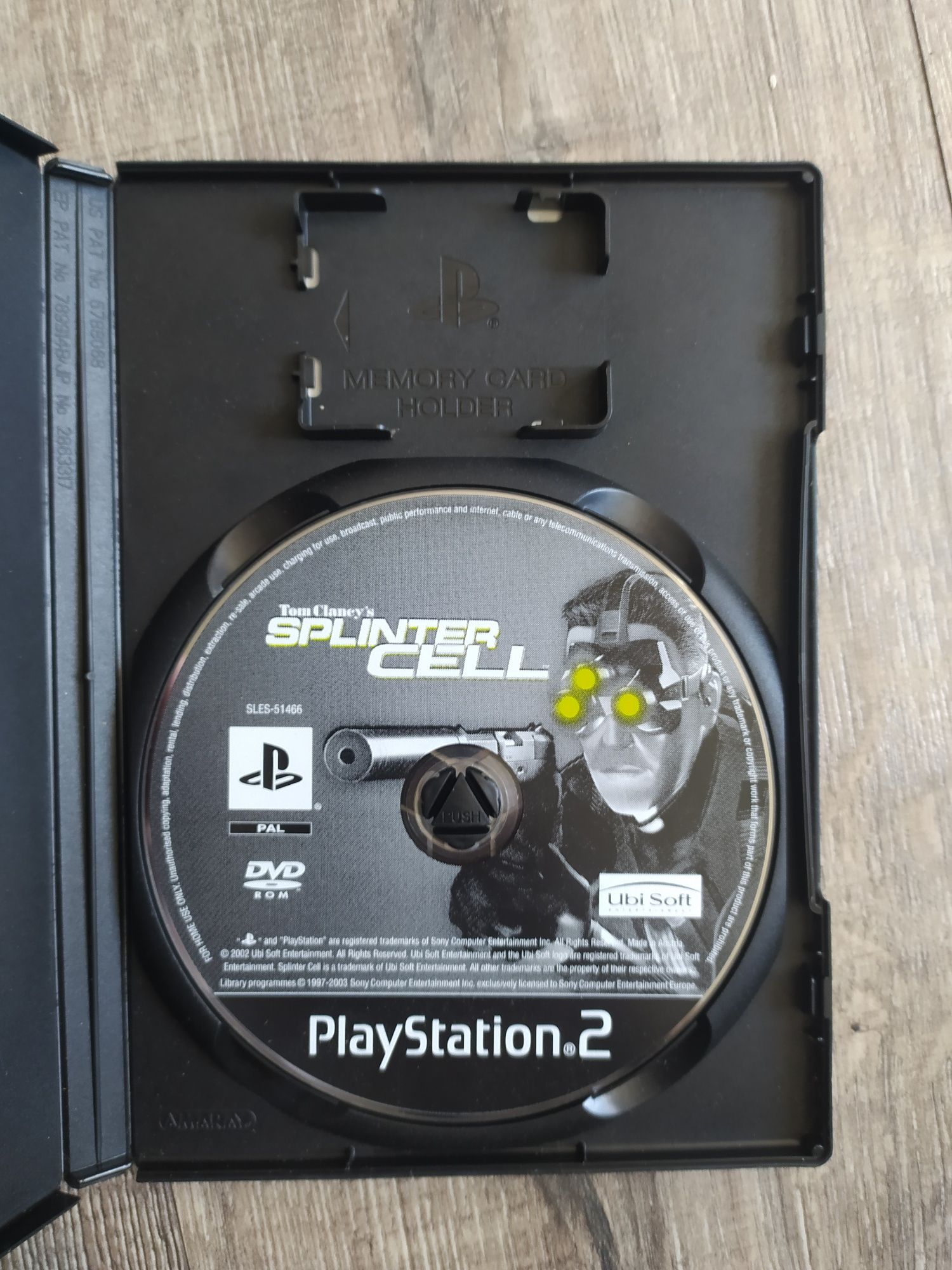 Gra PS2 Tom Clancy's Splinter Cell Wysyłka