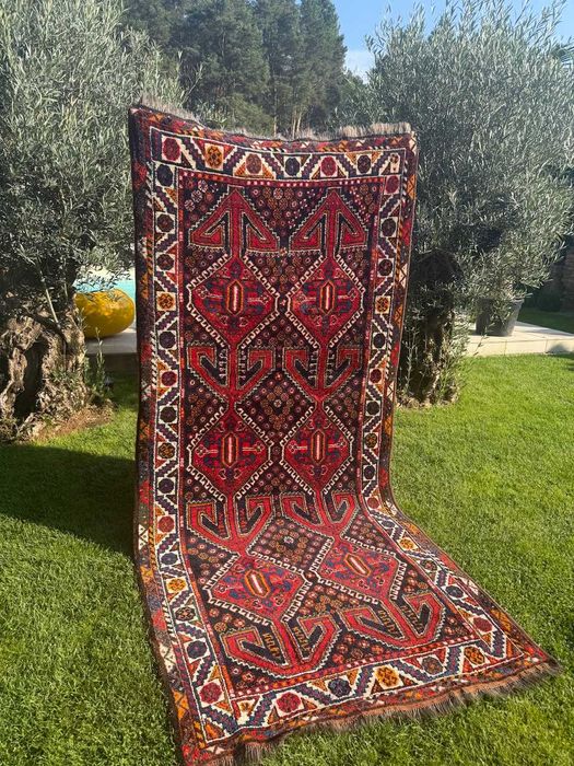 Dywan Perski Ręcznie Tkany Wełniany Iran Abadeh 300x140 galeria 13 tyś